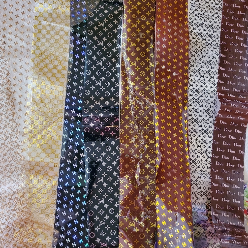10 x Straps of Nail Stickers